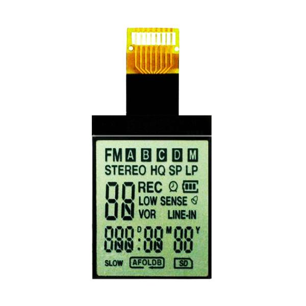 Quality Car Speedometer COG LCD Module , Anti Reflective LCD Display Segment for sale