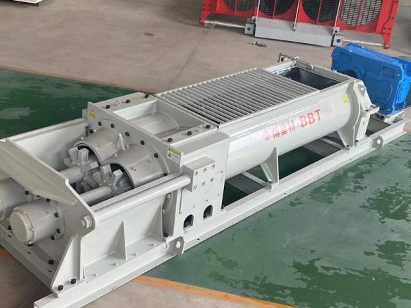Quality Automated Red Brick Making Machine 30 - 40m³/H Capacity Horizontal Paddle Mixer for sale