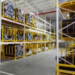A19: Foldable Stacking rack Demountable Stacking rack for Canvas Textile Rolls