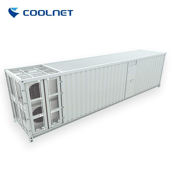 Quality 20 Foot 6 Racks Portable Modular Data Center With Inrow Air Conditioner for sale