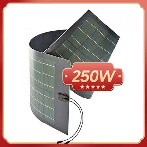 China 250W Flexible CIGS Solar Cell Solar Flex Panel With Mounting Bracket wholesale