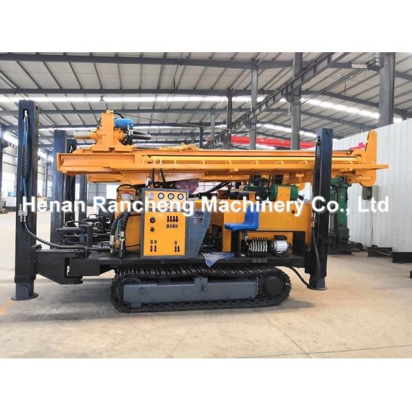 RCF400C 400m Drilling Depth Pneumatic Crawler Water Well Machine Driven By Diesel Engine