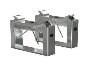Bridge Electronic Tripod Turnstile Gate Remote Control Biometrics Fingerprint Scanner
