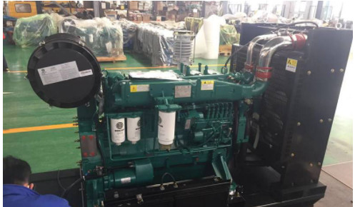 Quality 160kw 200kva Open Diesel Generator Coupled With Alternator for sale
