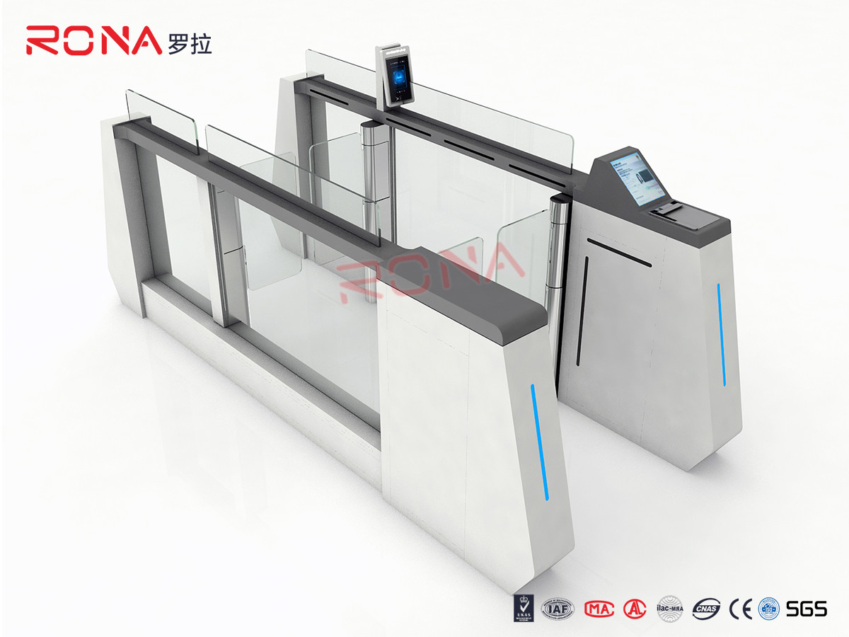 China Airport Automatic Systems Turnstiles Integrate With Facial Recognition System on sale