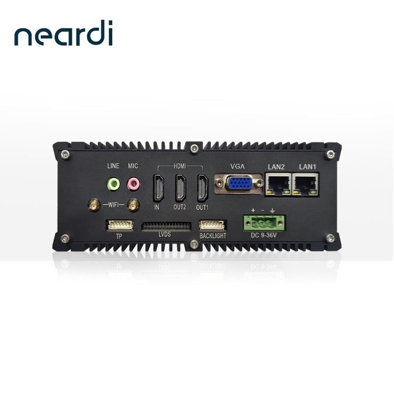 VPU Fanless Embedded Small Industrial Computer Box PC RK3568 SoC