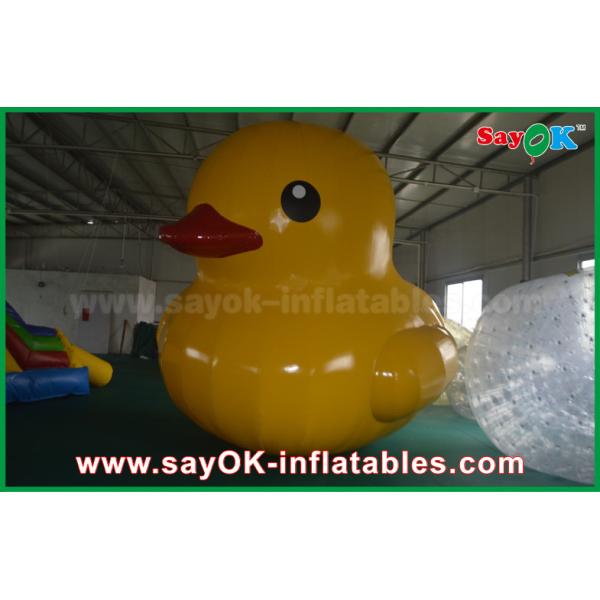 Adorable Pvc Material 5m Custom Inflatable Products Model Inflatable Yellow Duck