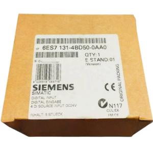 China SIEMENS 6ES7131-4BD50-0AA0 SIMATIC DP, 5 ELECTRON. MODULES 5 ELECTRON. MODULES FOR ET 200S , 4 DI SOURCE INPUT 24V DC wholesale