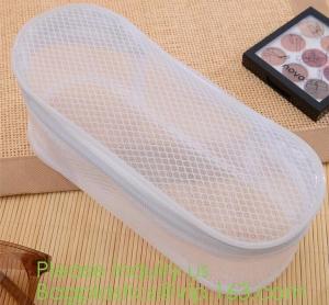 China Portable Waterproof Travel Makeup Organizer Bags,Mesh Transparent Design Toiletry Bag for Women Toiletry Bag Makeup Bag wholesale