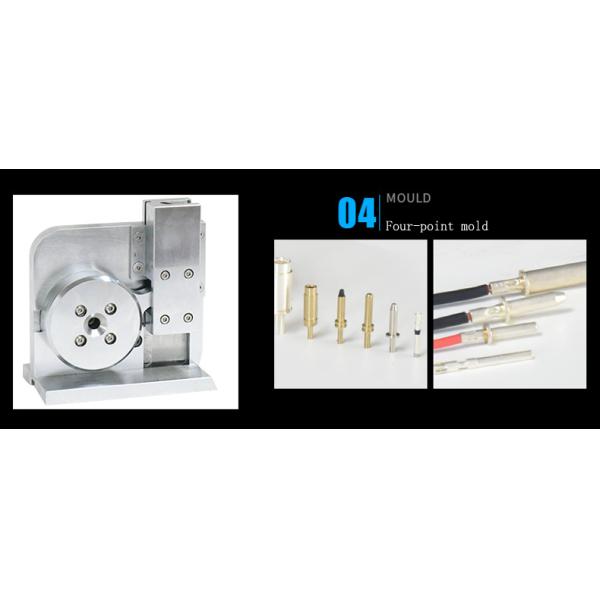 10T Hydraulic Press Machine 600 - 1200PCS/H For Wire Processing Industry