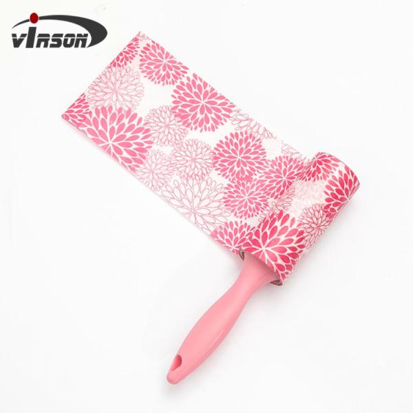 Quality Custom Colorful Portable Travel Size Sticky Lint Roller with PP material handle for sale