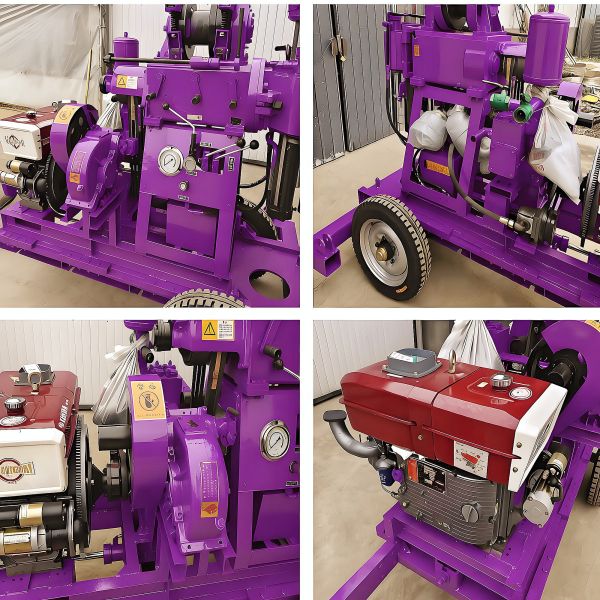Hydraulic Core Drilling Rig Rotary Borehole Drilling Equipment Geological Core Drilling Rig Machine