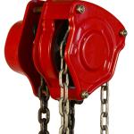 Braking System The double pawls braking system ensures secure load control and