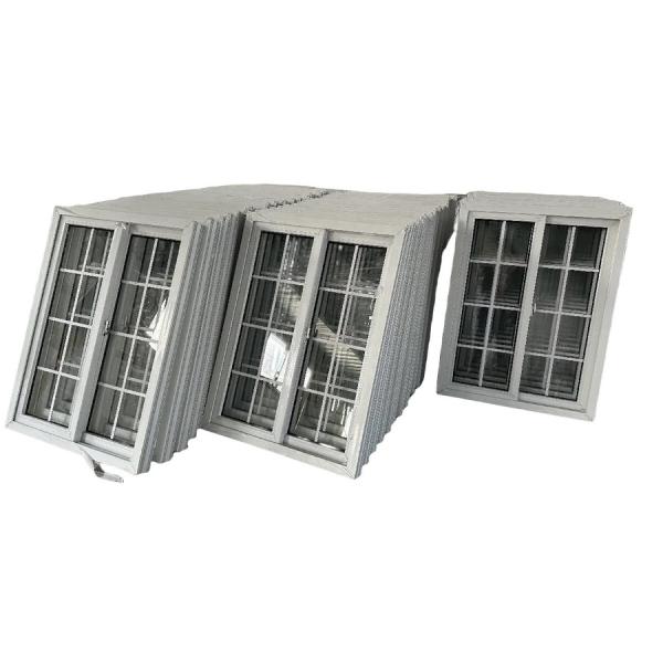 Quality Sliding Window Grill Designs Double Glass Window With Modern Simple Design Pvc Sliding Window for sale