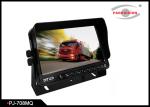 High Brightness Bus Rear View Camera With 7 Inch Digital Quad Screen Monitor