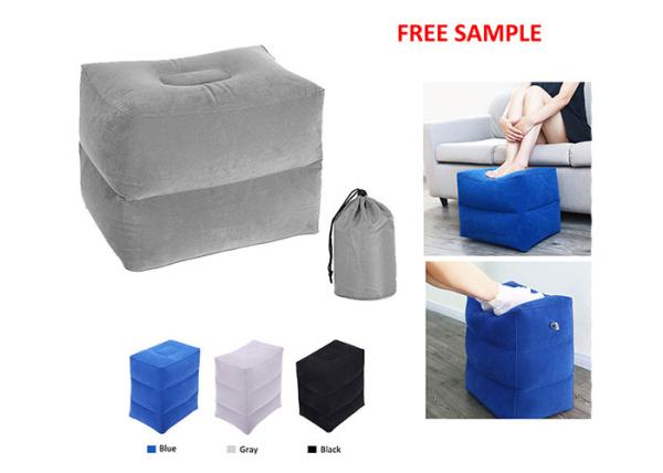Quality Smooth Surface Inflatable Foot Rest CGS Certificated 43CM Max Height for sale