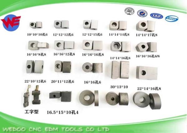 Quality POWER CONTACTER EDM Wire Cut  Tungsten YG8 Square Shape Conductive Block for sale