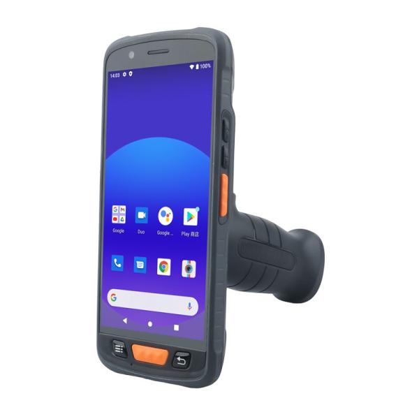 Quality 5.5\" Android 11 Rugged PDA with Barcode Scanner 4G RFID Mobile Data Collection Terminal Handheld for Warehouses Stock Available for sale