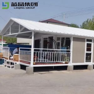ISO Expandable Prefab Container House Light Weight Structure Galvanized Steel