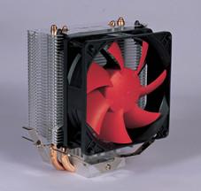 China Cpu Cooler Copper Pipe Heat Sink Aluminum Fin For Computer / CPU wholesale