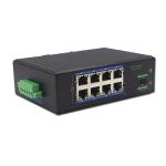 8 Port Industrial Ethernet Switch Tx RJ45 IEEE802.3 with 1 SFP port