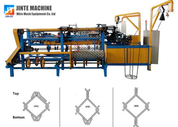 Quality Compact Roll 6m Fully Automatic Chain Link Fence Machine for sale