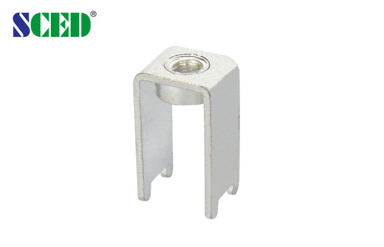China Brass PCB Terminal Block M5 Steel Screw 60A Electrical Components wholesale