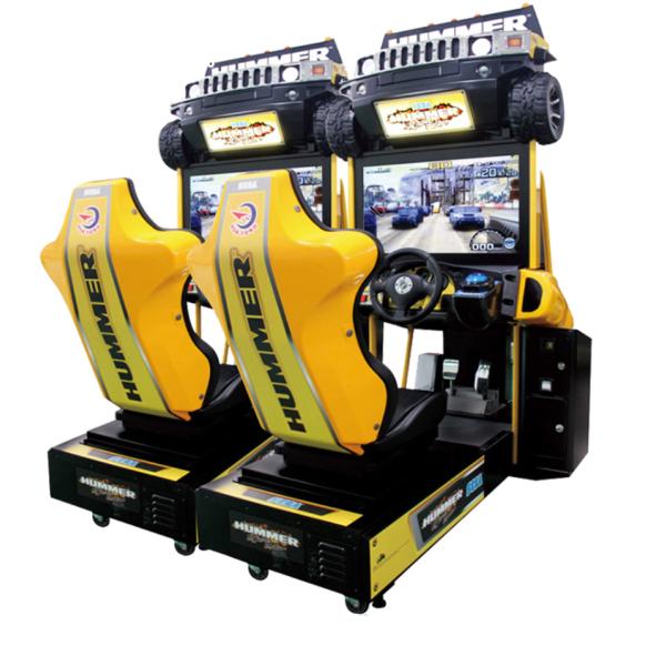 Customization Car Racing Arcade Game Machines Powerful Appearance Design