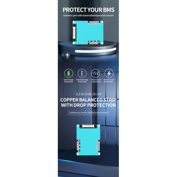 48V BMS Board 7S-16S 20A-30A For Electric Scooter And Bicycle LifePO4 Battery