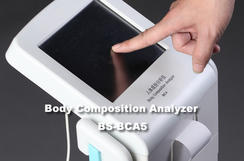 Human Body Composition Analyzer BMI Analyzer Machine With 8 Contact Points