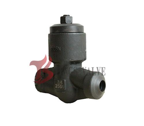 Quality Plug Disc Forged Steel Check Valve 3/4 Inch 2500LB A105N Pressure Seal Cover PSB Weld End for sale