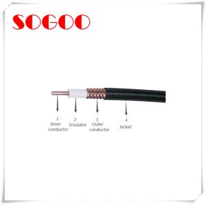 China Smooth Superflex RF Feeder Cable For Telecommucation Application wholesale