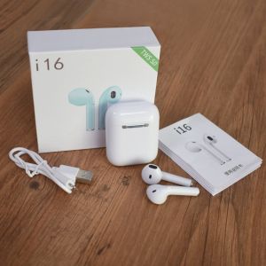 I16 Tws Noise Concelling Earbud Wireless Waterproof Headphones Bluetooth