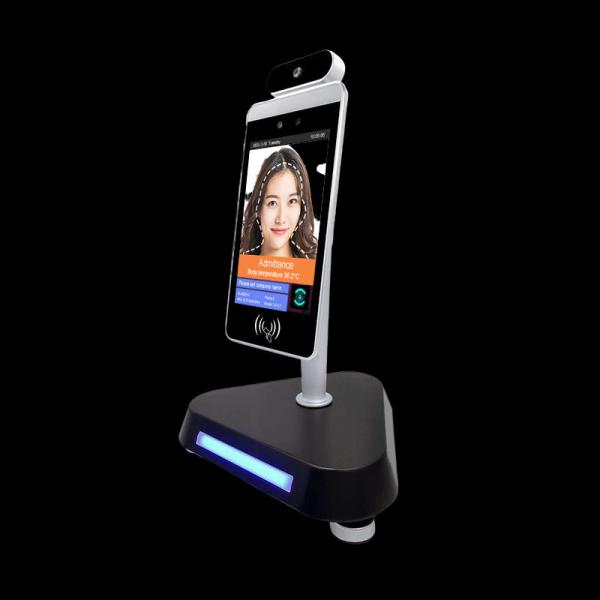 Quality Aluminum Case Tablet With Software For Facial Recognition And Body Temperature Testing for sale