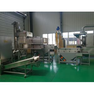 China Peanut Crushing And Grading Machine Stainless Steel Material Advanced Technology wholesale