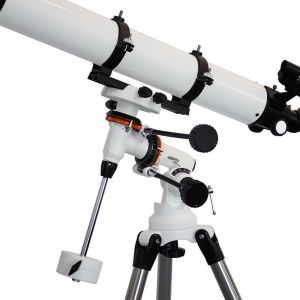 EQ80900 Refracting Telescope Focal Length 900Mm Adjustable Portable Travel