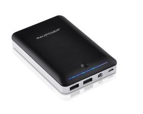 China 16000mAh Power Bank / External Battery Charger with Built-in Flashlight (Dual USB Output 5 wholesale