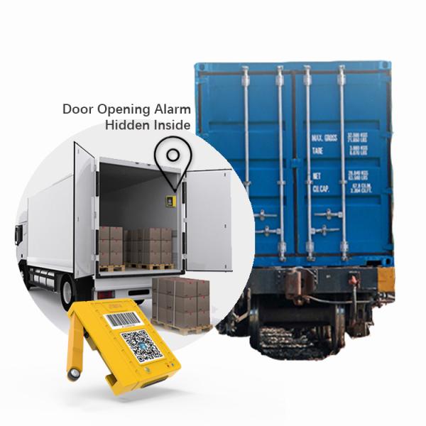 Container Door Detecting Tracker Long Battery Life 4G Anti Dismount Easy Install