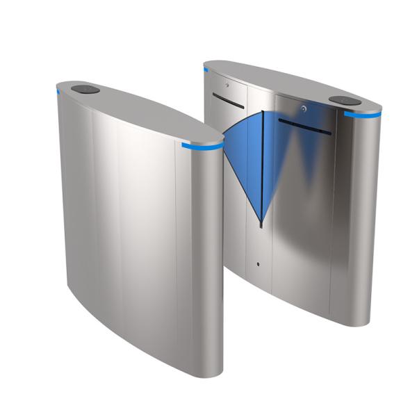 RFID Reader Access Control Flap Barrier Turnstile , 220V Barrier Gate Security