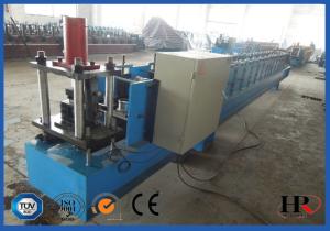 China Touch Screen Controls Z Purlin Roll Forming Machine With Button Switch wholesale
