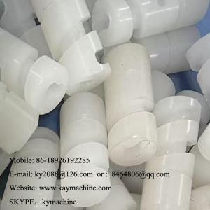 China PolyvinylideneFluoride PVDF Polyvinylidene fluoride Poly(vinylidene fluoride) Custom Pvdf Injection Molding PVDF Parts 5 Axis CNC Plastic Machining wholesale