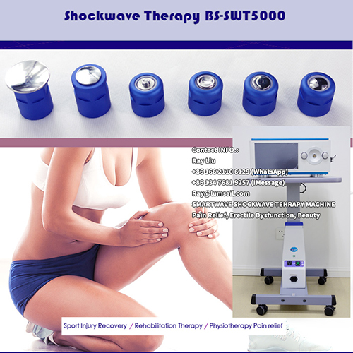Effective Acoustic Wave Therapy Machine 6 Transmitters Over 3 Million Shots