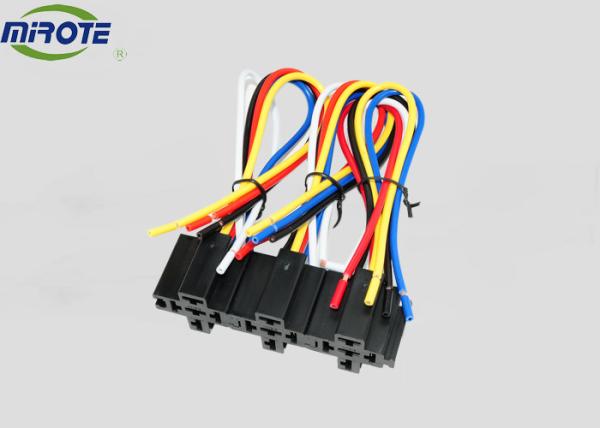 Quality 5 Pins SPDT Type Auto Wiring Harness With Slide Wires 3 Pack 12 Volt With Plastic Socket for sale