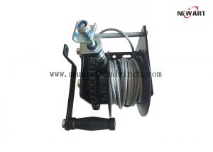 China Steel Material Manual Worm Gear Winch Worm Gear Ceiling Hand Winch 1500 LB on sale