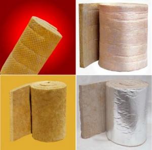 China Rockwool Sound Insulation Refractory Blanket / Cloth Felt / Wire Netting Felt on sale