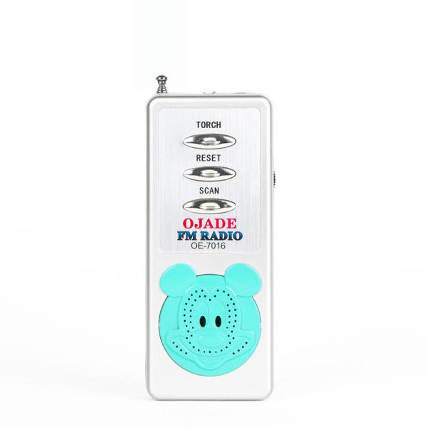 Quality FM Frequency Range 88-108 MHz for Broadcasting Pocket FM Radio with Headphone 3.5 MM for sale