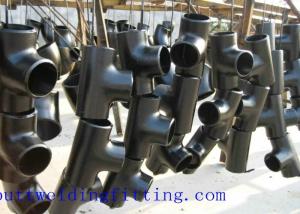 China Super Duplex S32750 Butt Weld Reducing Tee Asme B 16.9 Butt Welded Elbow 1-48 Inch wholesale