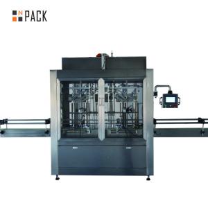 China Smooth Automatic Automated Bottling Line Lubricating Engine Filling Machine wholesale