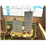 Modern Mixed Architectural Scale Model Office Building Architectural Model 1:100
