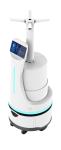 Android 5.1 Disinfection Spray Robot IPS Screen Autonomous Delivery Robot